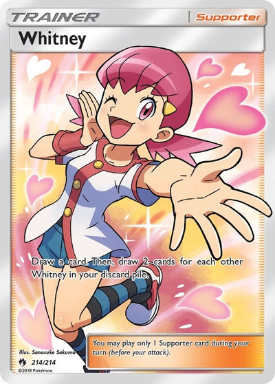 Image for Whitney (Full Art) (SM - Lost Thunder) (214/214) - Pokemon