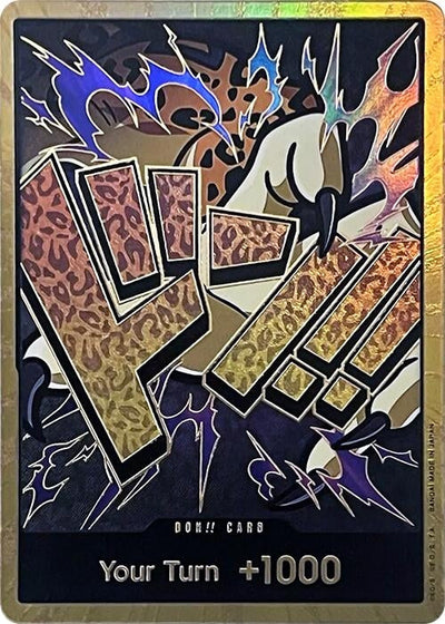 DON!! Card (Rob Lucci) (Gold) (Premium Booster -The Best-) 