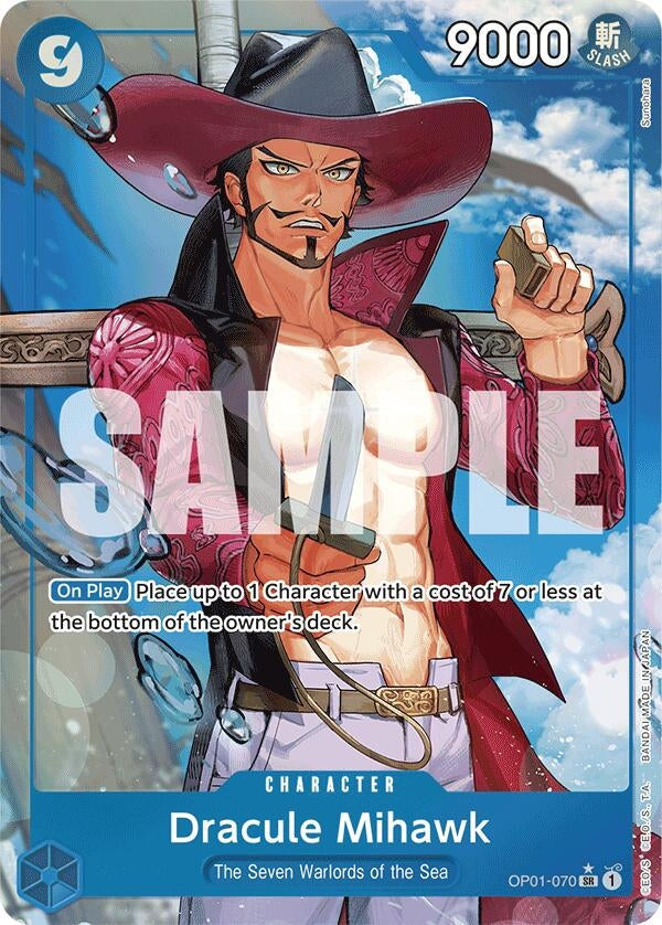 Dracule Mihawk (OP01-070) (Alternate Art) (Premium Booster -The Best-) (OP01-070)