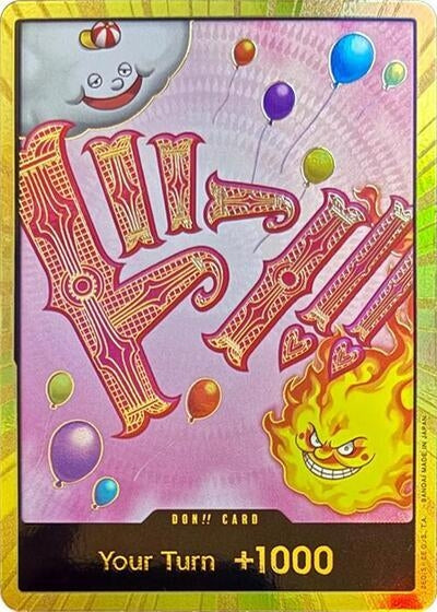 DON!! Card (Big Mom) (Gold) (Premium Booster -The Best-) 