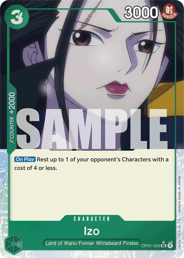 Izo (OP01-033) (Full Art) (Premium Booster -The Best-) (OP01-033) 