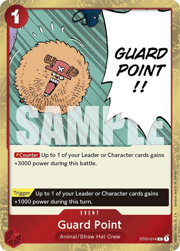 Guard Point (Jolly Roger Foil) (Premium Booster -The Best-) (ST01-014)