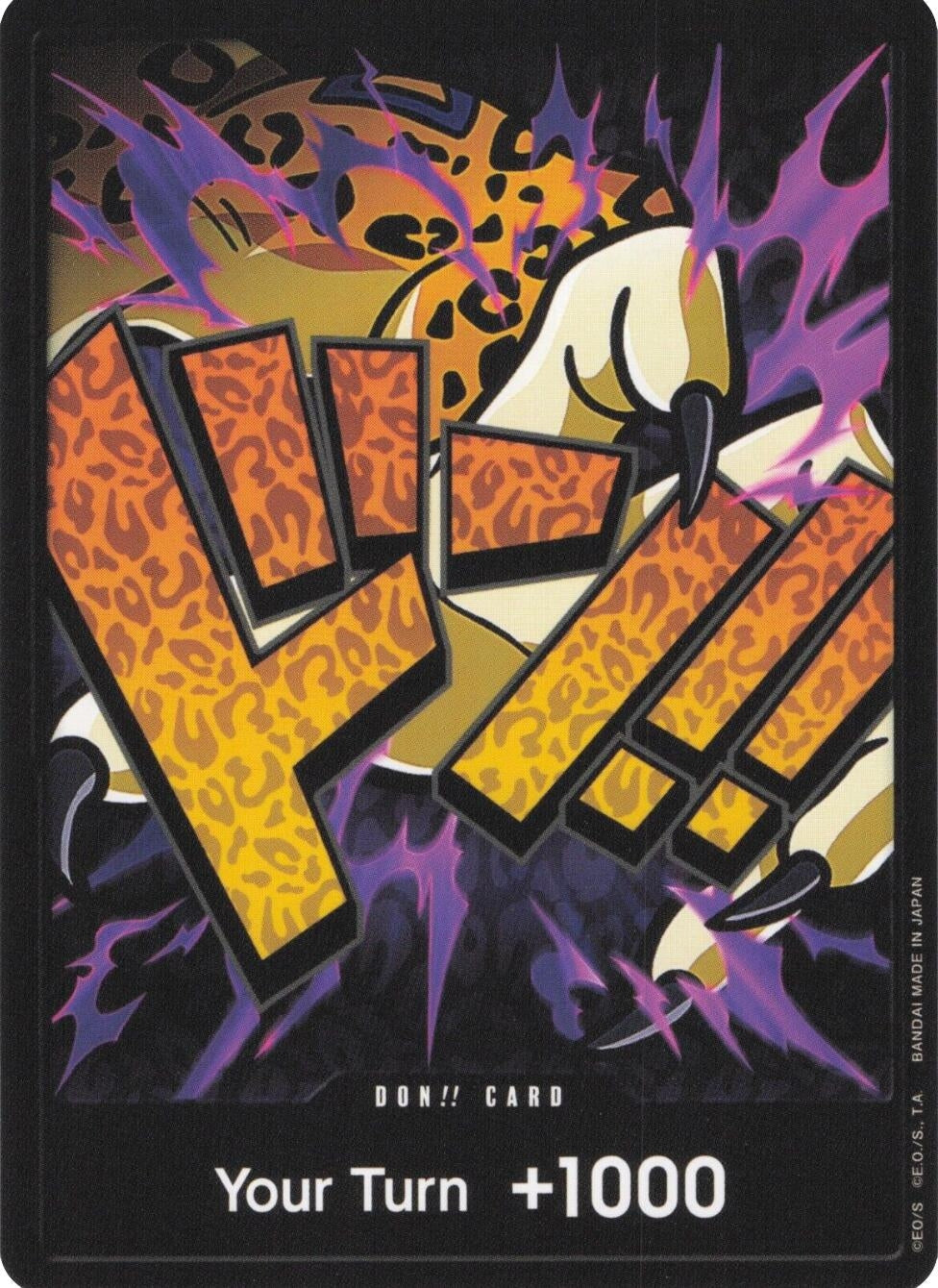 DON!! Card (Rob Lucci) (Premium Booster -The Best-)