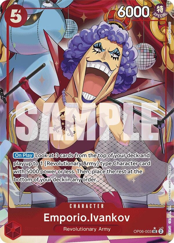 Emporio.Ivankov (Full Art) (Premium Booster -The Best-) (OP06-003) 