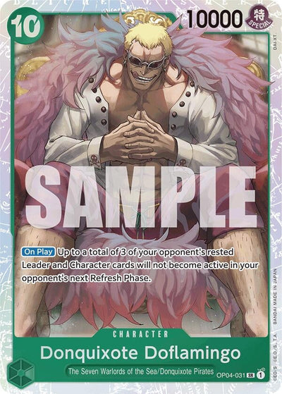 Donquixote Doflamingo (Reprint) (Premium Booster -The Best-) (OP04-031)