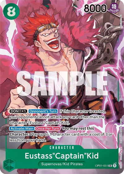 Eustass"Captain"Kid (Parallel) (Romance Dawn) (OP01-051) 