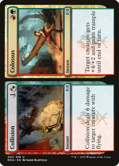 Image for Collision // Colossus (Ravnica Allegiance) (223) - Magic: The Gathering
