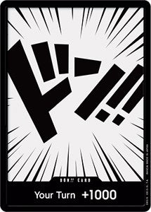 DON!! Card // One Piece Film RED Promo (Romance Dawn) 