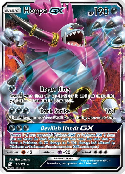 Image for Hoopa GX (SM - Team Up) (96/181) - Pokemon