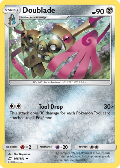 Image for Doublade (SM - Team Up) (108/181) - Pokemon