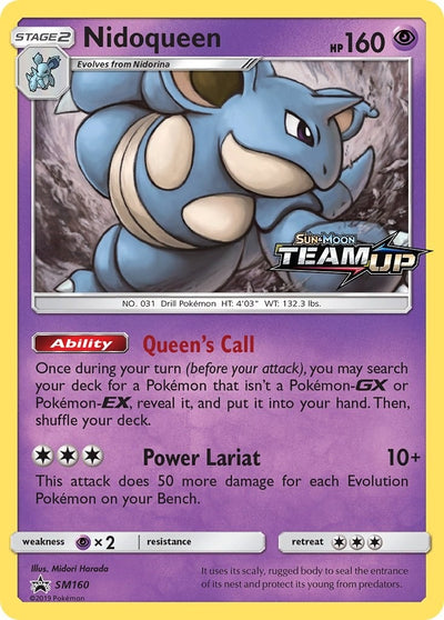 Image for Nidoqueen - SM160 (Prerelease) (SM Promos) (SM160) - Pokemon