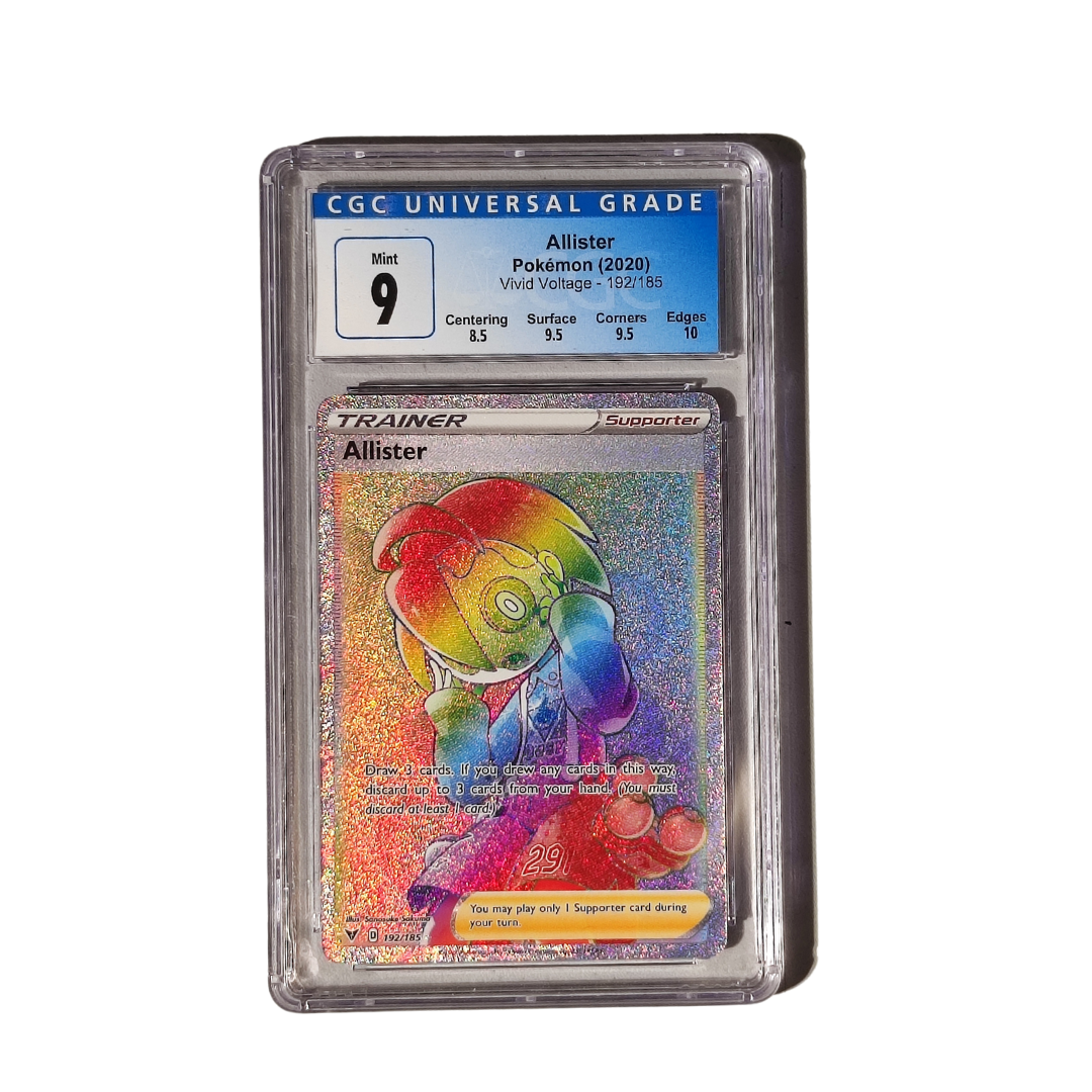 CGC 9 Allister Vivid Voltage 192/185 English