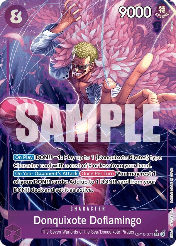 Donquixote Doflamingo (Parallel) (Royal Blood) (OP10-071)