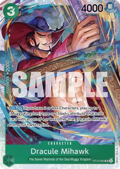 Dracule Mihawk (Starter Deck 12: Zoro and Sanji) (ST12-003)