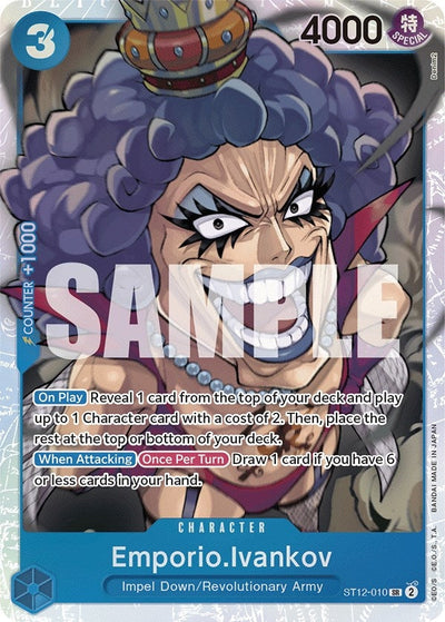 Emporio.Ivankov (Starter Deck 12: Zoro and Sanji) (ST12-010) 