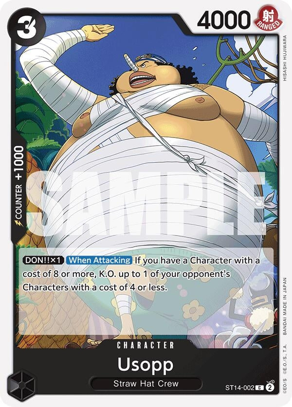 Usopp (Starter Deck 14: 3D2Y) (ST14-002)