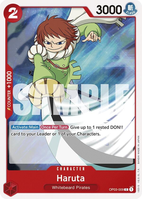 Haruta (Starter Deck 15: RED Edward.Newgate) (3009) 