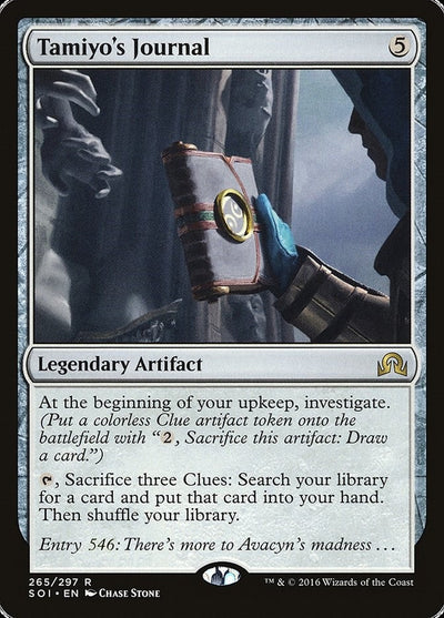 Image for Tamiyo's Journal (Entry 546) (Shadows over Innistrad) (265) - Magic: The Gathering