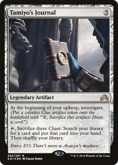 Image for Tamiyo's Journal (Entry 855) (Shadows over Innistrad) (265) - Magic: The Gathering