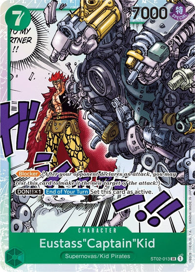Eustass"Captain"Kid (013) (Starter Deck 2: Worst Generation) (ST02-013) 