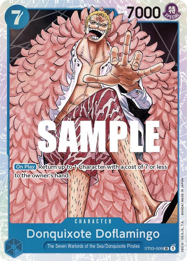 Donquixote Doflamingo (Starter Deck 3: The Seven Warlords of The Sea) (ST03-009)
