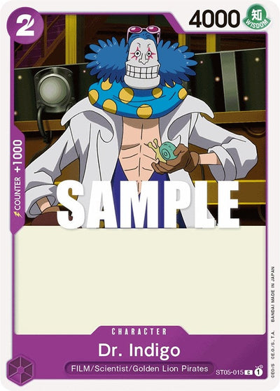 Dr. Indigo (Starter Deck 5: Film Edition) (ST05-015) 