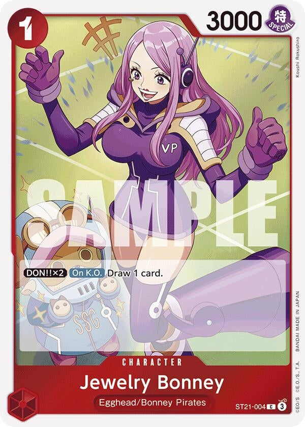 Jewelry Bonney (Starter Deck EX: Gear 5) (ST21-004)