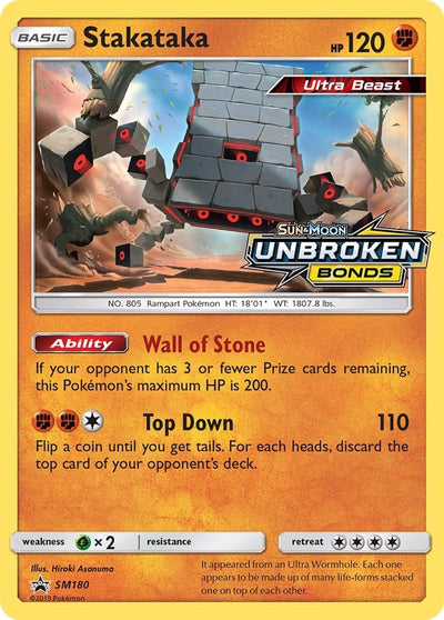 Image for Stakataka - SM180 (Prerelease) (SM Promos) (SM180) - Pokemon