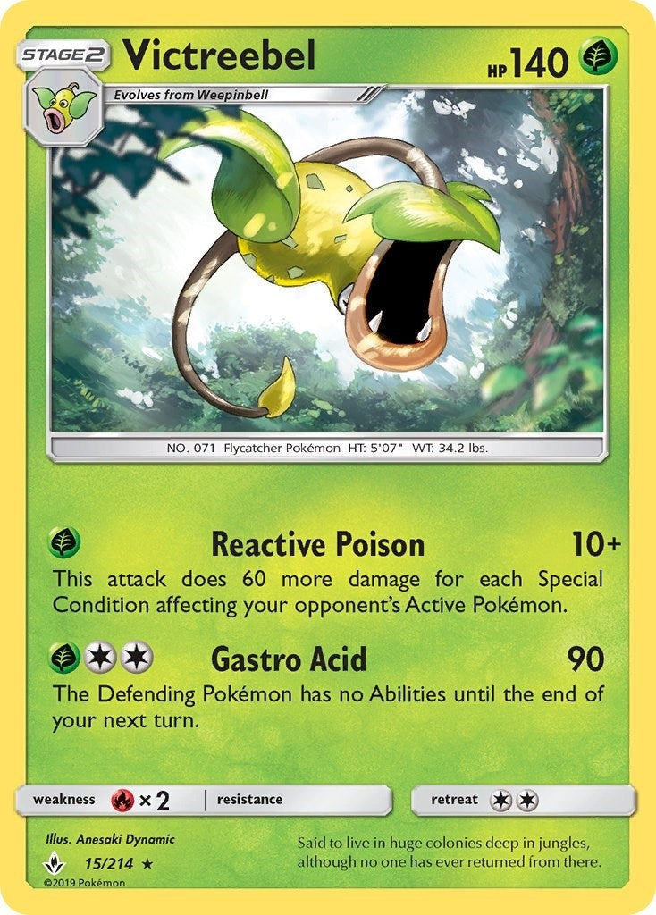 Image for Victreebel (SM - Unbroken Bonds) (15/214) - Pokemon