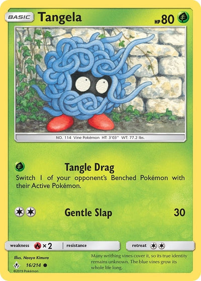 Image for Tangela (SM - Unbroken Bonds) (16/214) - Pokemon