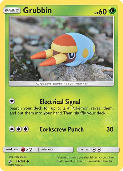 Image for Grubbin (SM - Unbroken Bonds) (18/214) - Pokemon