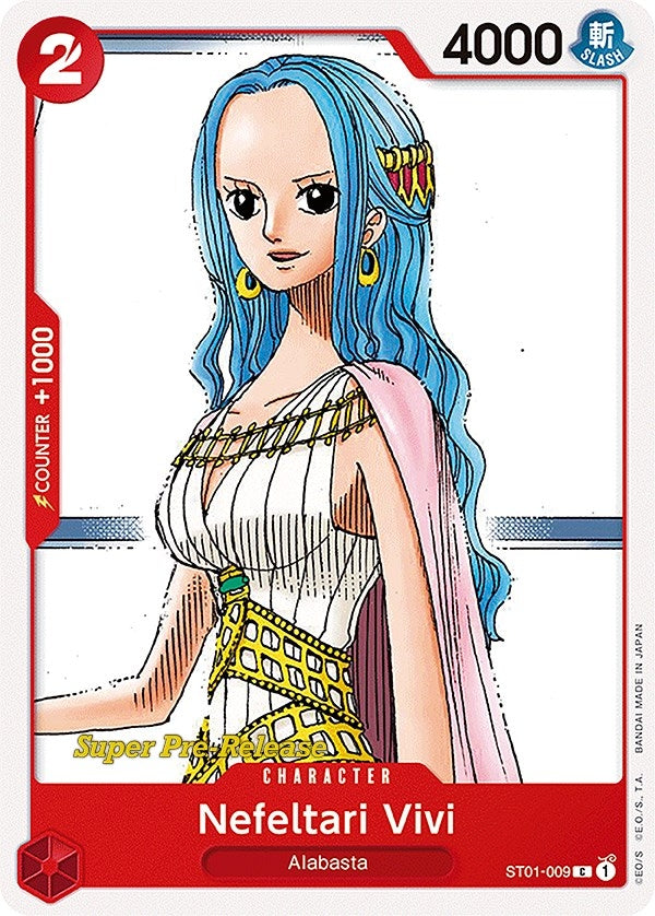 Nefeltari Vivi (Super Pre-Release Starter Deck 1: Straw Hat Crew) (ST01-009) 