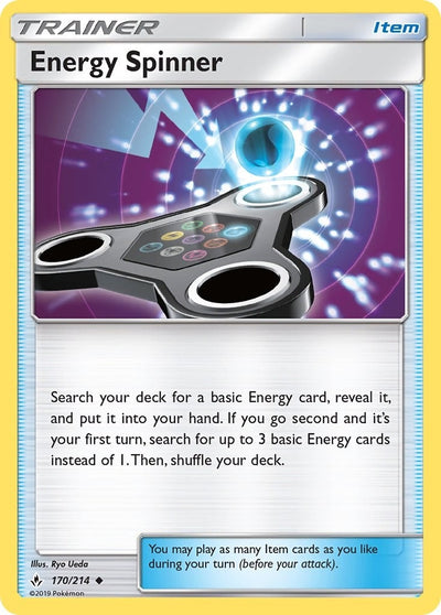Image for Energy Spinner (SM - Unbroken Bonds) (170/214) - Pokemon