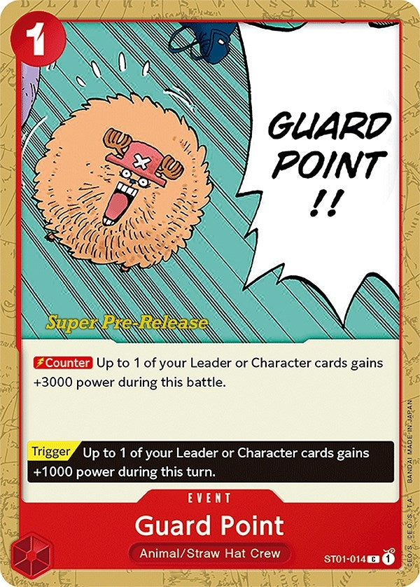 Guard Point (Super Pre-Release Starter Deck 1: Straw Hat Crew) (ST01-014)