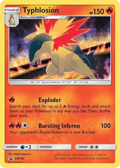 Image for Typhlosion - SM185 (SM Promos) (SM185) - Pokemon