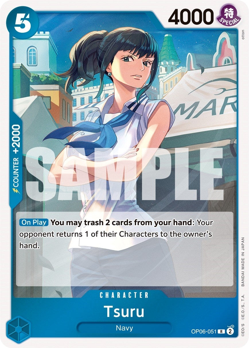 Tsuru (Wings of the Captain) (OP06-051)