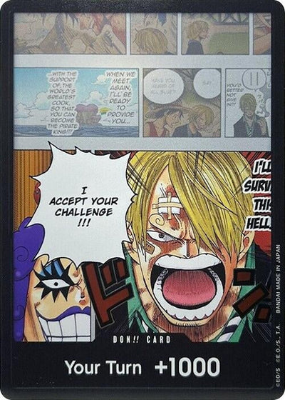DON!! Card (Ivankov &amp; Sanji) (Double Pack Set Vol. 3) (Wings of the Captain) 