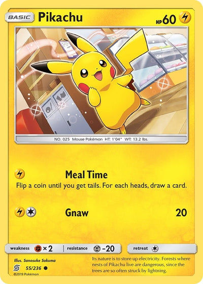 Image for Pikachu (55) (SM - Unified Minds) (55/236) - Pokemon