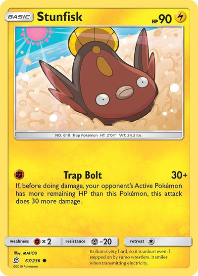 Image for Stunfisk (SM - Unified Minds) (67/236) - Pokemon
