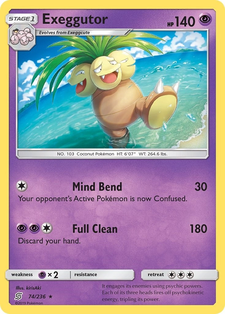 Image for Exeggutor (SM - Unified Minds) (74/236) - Pokemon