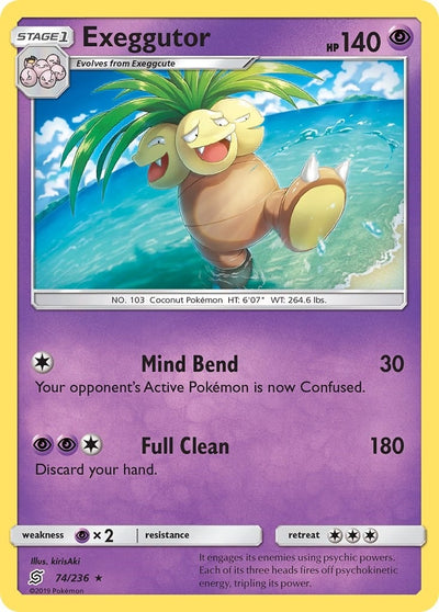 Image for Exeggutor (SM - Unified Minds) (74/236) - Pokemon