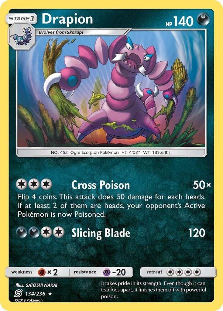 Image for Drapion (SM - Unified Minds) (134/236) - Pokemon