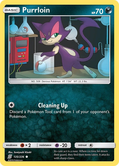 Image for Purrloin (SM - Unified Minds) (135/236) - Pokemon