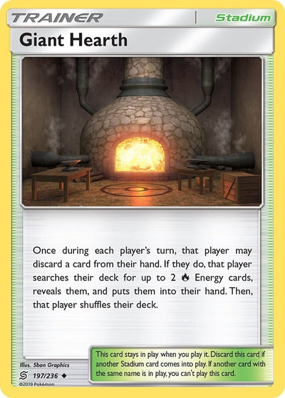 Image for Giant Hearth (SM - Unified Minds) (197/236) - Pokemon