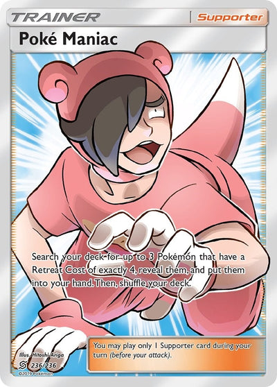 Image for Poke Maniac (Full Art) (SM - Unified Minds) (236/236) - Pokemon