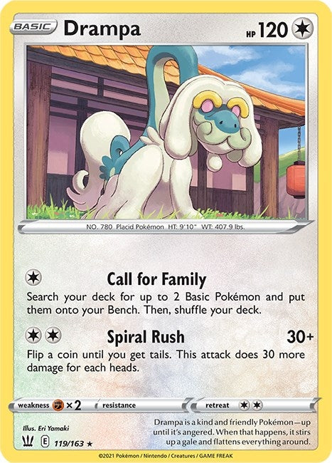 Drampa (SWSH05: Battle Styles) (119/163)