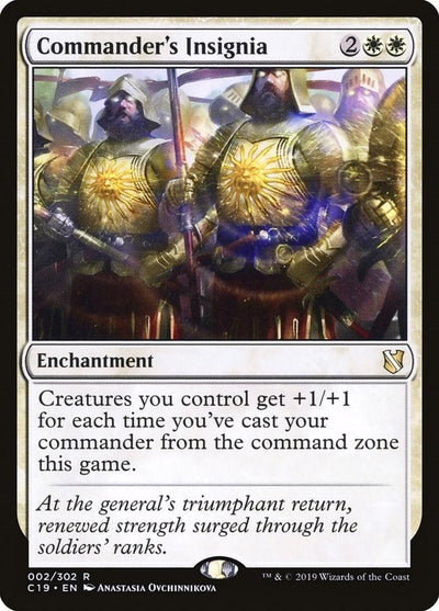 Image for Commander's Insignia (Commander 2019) (2) - Magic: The Gathering