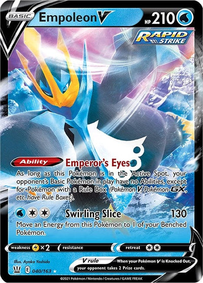 Empoleon V (SWSH05: Battle Styles) (040/163) 