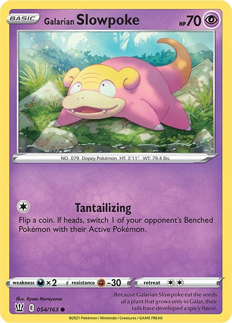 Galarian Slowpoke (SWSH05: Battle Styles) (054/163)