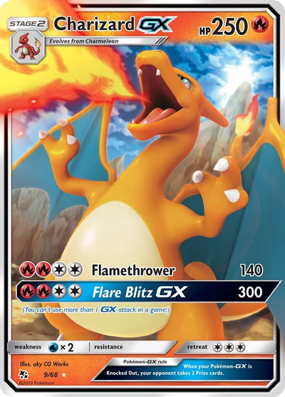 Image for Charizard GX (Hidden Fates) (9/68) - Pokemon